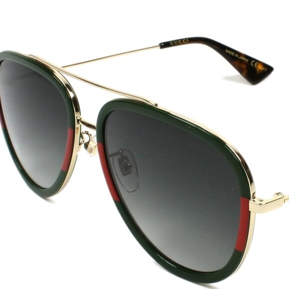 ✅ Gucci GG0062S 003 Sunglasses Complete Set NEW (Case, Cloth, Authenticity) ⭐NEW main image 10